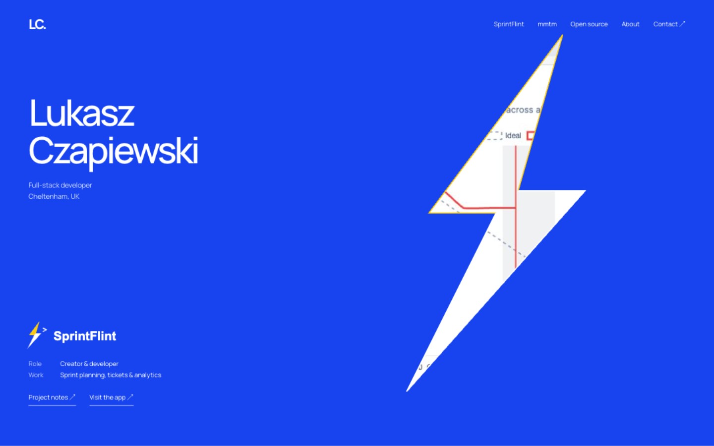 lukaszczapiewski.com website